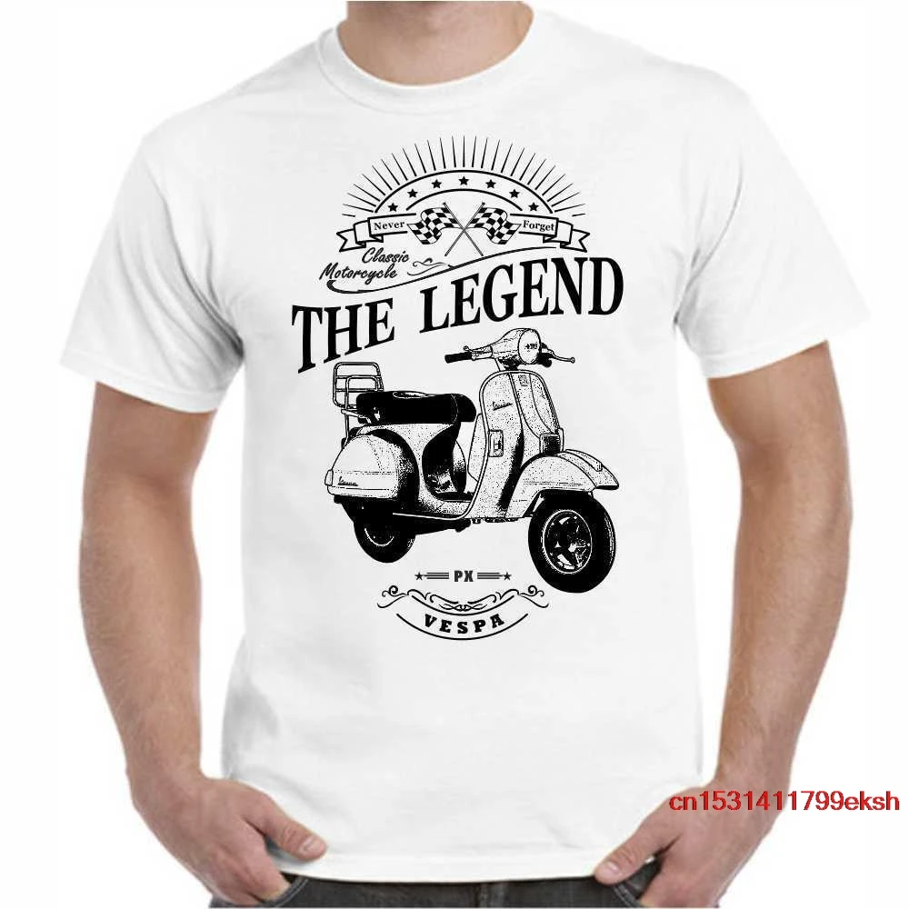 

Футболка Vespa PX ohne Spiegel Oldtimer Youngtimer Classic moтив