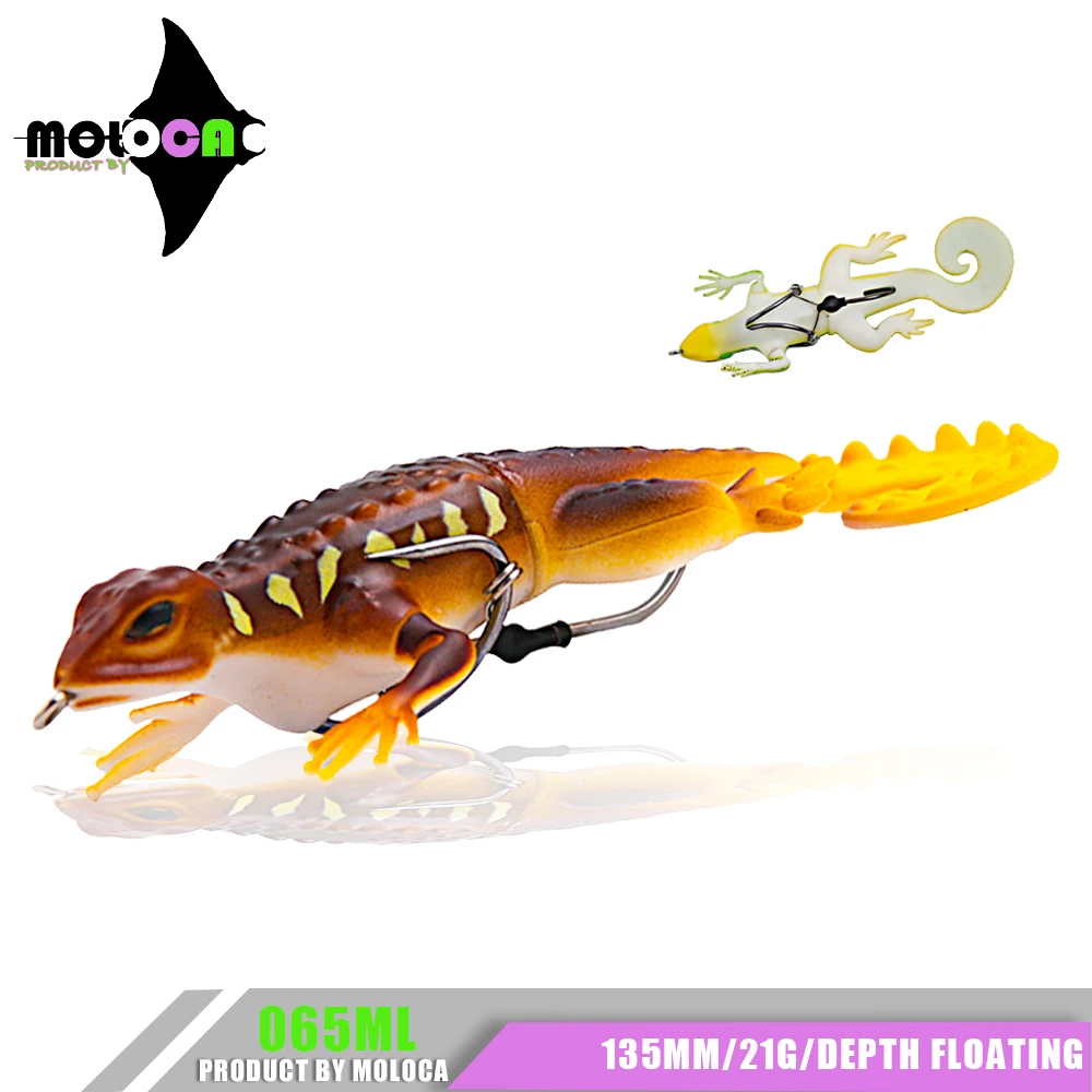 

Fishing Accessories Soft Bait 135mm 21g Floating Leurre Souple Silicone Three Hooks Peche Accessoire Blackfish Isca Artificial