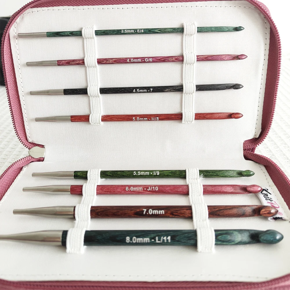 Новое поступление набор крючков для вязания крючком Knitpro Dreamz Deluxe в афганском