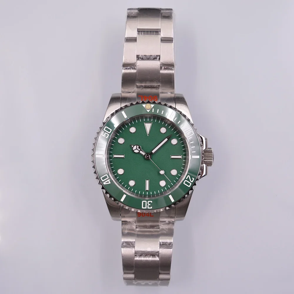 Часы мужские с автоматическим движением без логотипа 40 мм