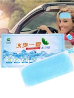 cooling patches antipyretic headache relieve pain baby fever adult pad lower temperature paste ice gel polymer hydrogel cooling