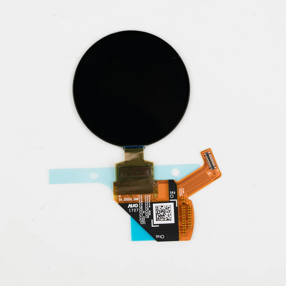 

1.2 inch 390*390 smart watch round spi touch amoled oled display