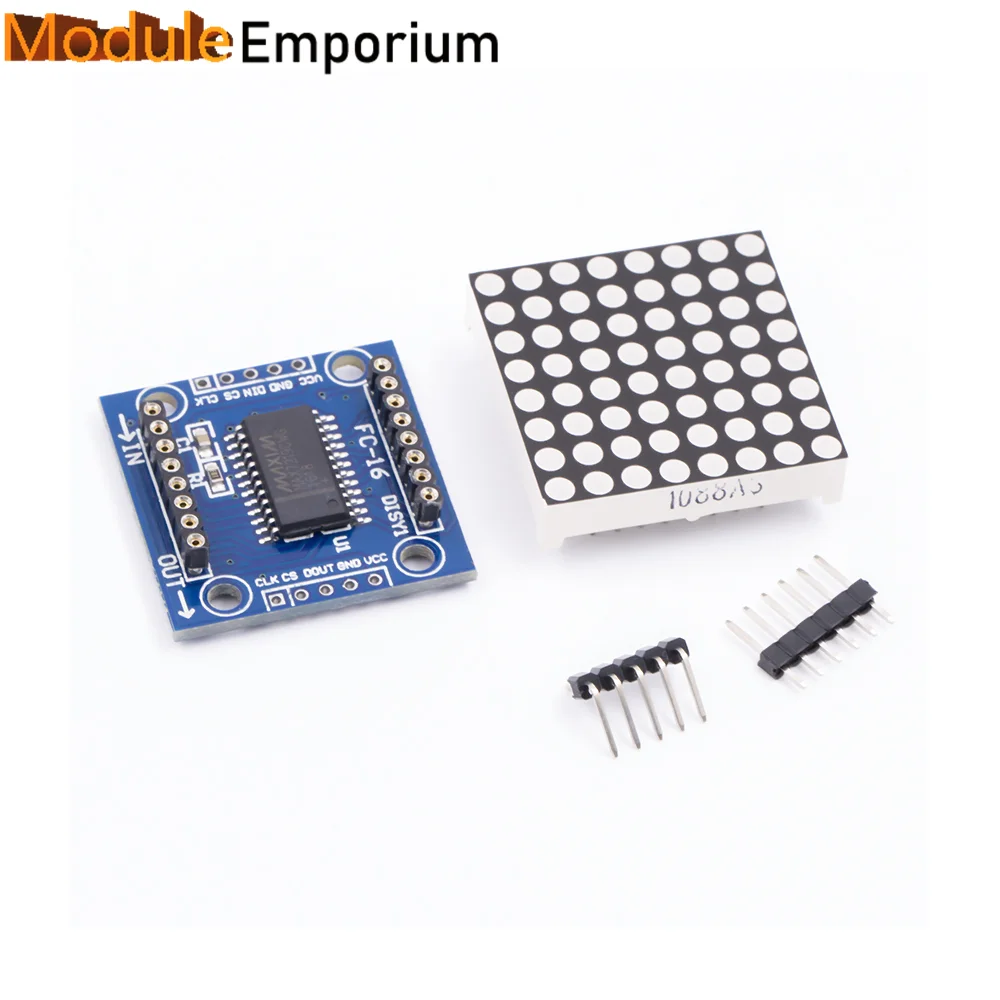 Φ модуль точечной матрицы MAX7219 Модуль дисплея DIY Kit SCM Модуль управления