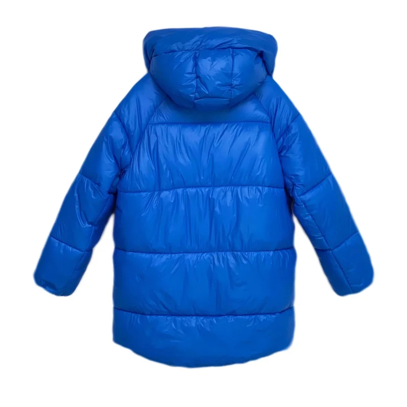 Korean style Winter Hooded Padded jacket 2022 new collection Fashion Thickened Oversize coat Parkas Female Green INKEO 2O104