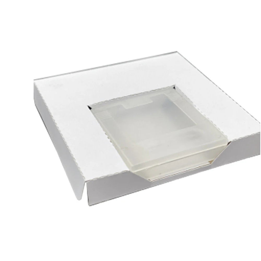 

30PCS White High quality Carton tray For GBC GB Cardboard Inner Inlay Insert Tray Game Cartridge Tray US version