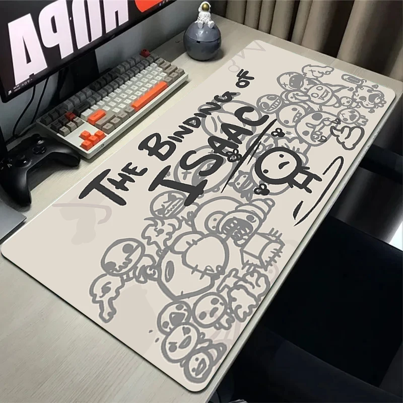 

The Binding Of Isaac Mousepad Xxl Mouse Mat Computer and Office Extended Pad Deskpad Desk Mats Keyboard Gaming Deskmat Playmat