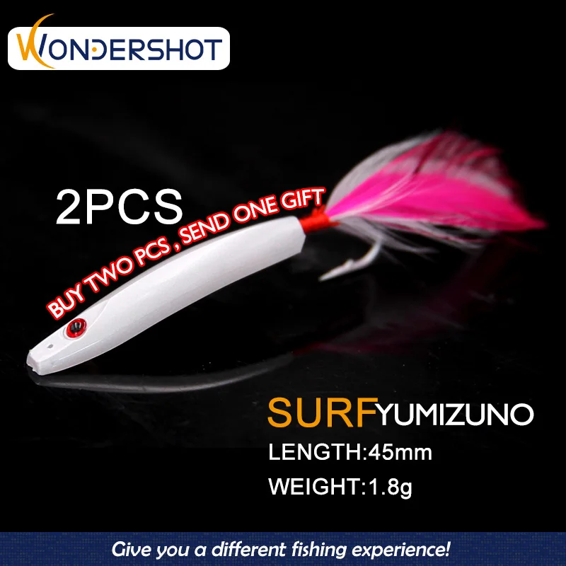 Приманка для рыбалки Wondershot E01 жесткая пластиковая приманка Yumizuno японская