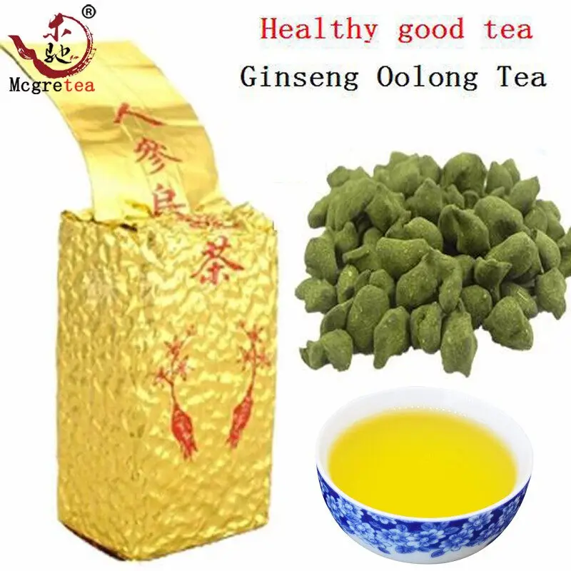 

2022 250g Taiwan Dongding Ginseng Oolong Tea Beauty Weight Loss Lowering Blood Pressure High Mountains Taiwa Green Tea No Teapot
