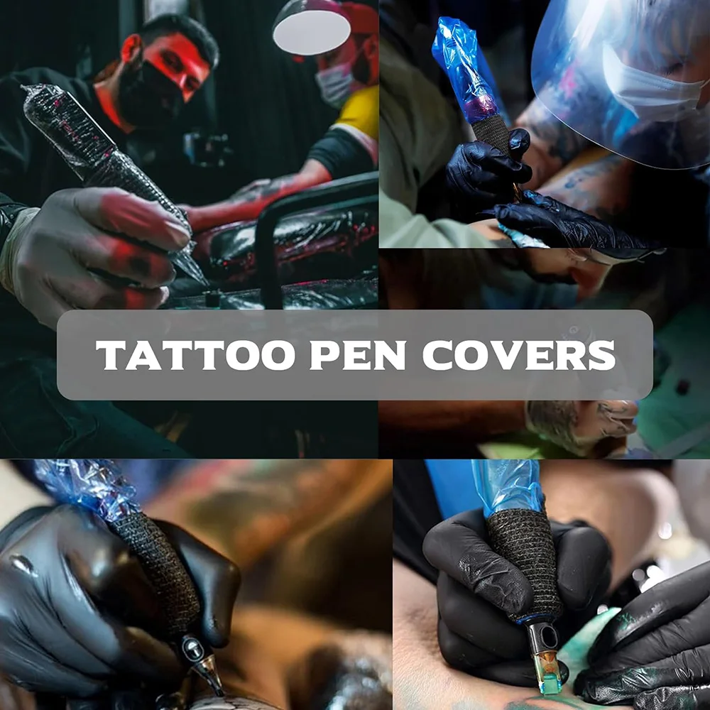 200 шт. Большой размер татуировки пера сумки 180 мм x 65 татуировка машина крышка