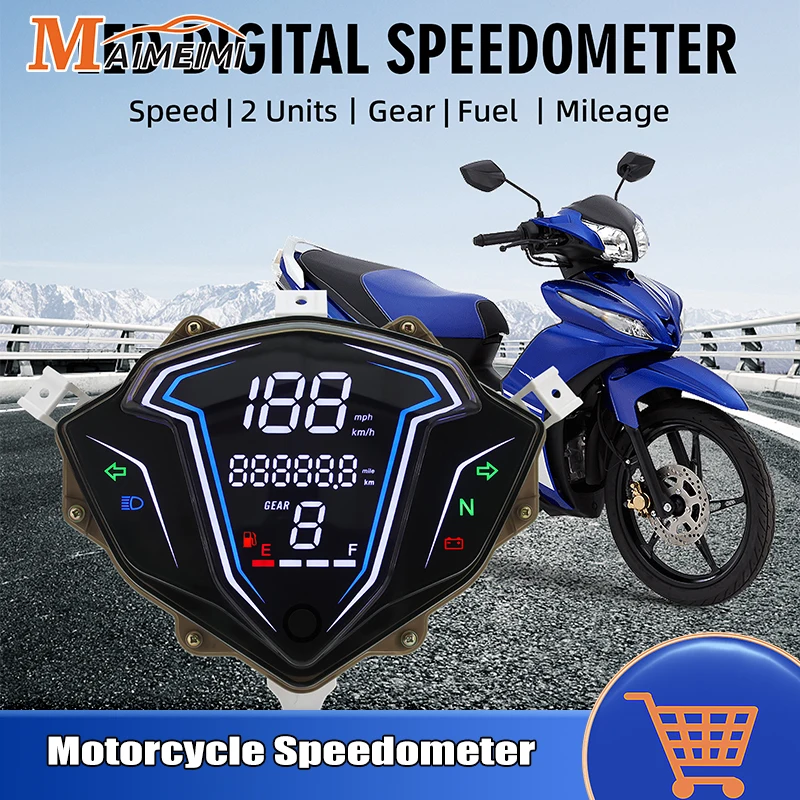 Новый мотоциклетный спидометр для Yamaha Lagenda 115 Fi Srl115 Fi/SRL FI Aveta Rx110 универсальный