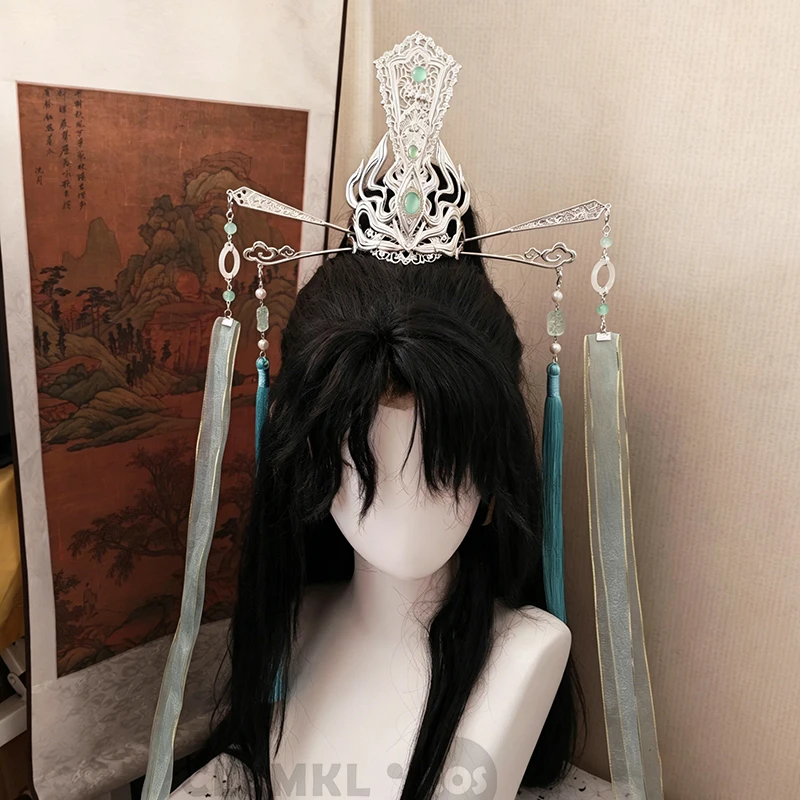 Косплей-аксессуар Heaven Officials Blessing: Корона-гривна Ши Цинсюань, заколка для волос, тиара, реквизит для Хэллоуина (art.: 3920daa2e4032) - 3920daa2e4032