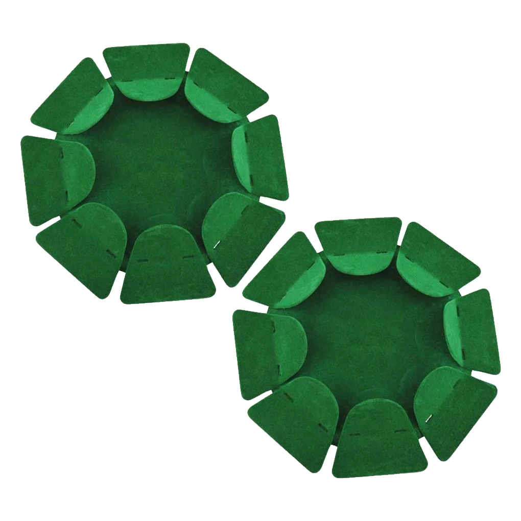 

2 Pieces Golf Putting Cup Hole Putter Green Trainer Portable Home Office Garage Training Aids for Professional