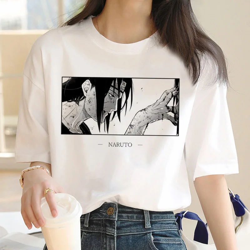 Футболка удзумаки Наруто Учиха Саске популярная японская мультяшная