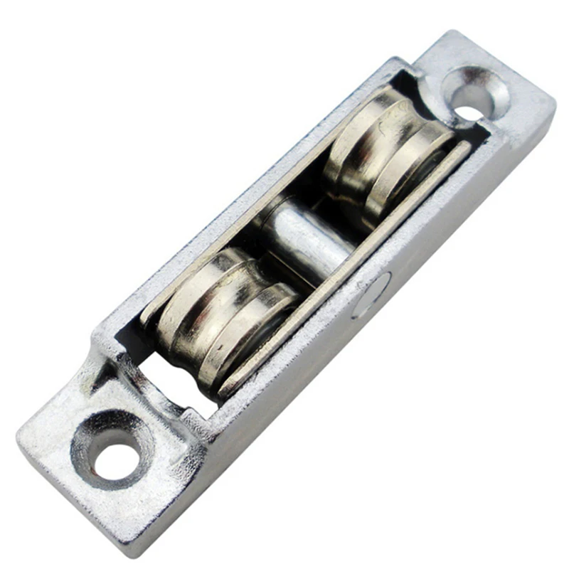 

Sliding Doors And Window Rollers Stainless Steel Copper Double Wheel Pulley Sliding Door Fittings Wheels Accessories