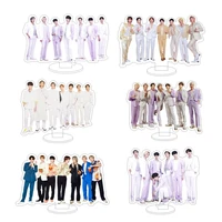 kpop bangtan boys new album butter 8th anniversary acrylic exquisite stand up ornaments table card doll ornaments gifts jk jin v