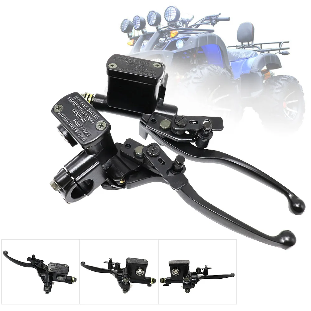 

125-250CC Go Kart Motorcycle Brake Cylinder Hydraulic Clutch Brake Pump Front Master Cylinder Brake Lever For Dirt Pit Bike ATV
