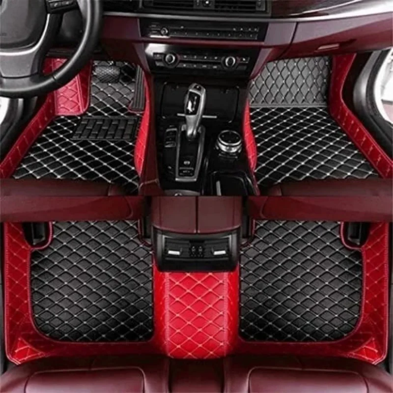 Custom car floor mats For hyundai tucson ix35 elantra terracan accent azera lantra Genesis/G70 arpet rugs accessoire voiture