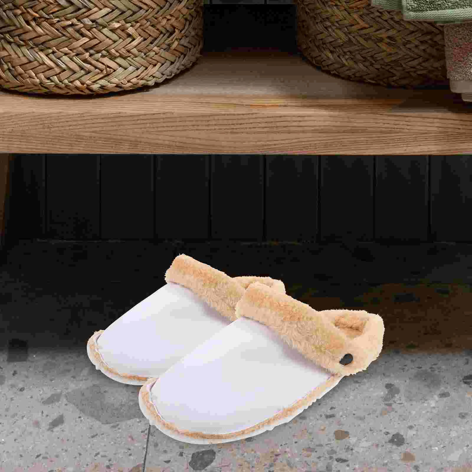 

Winter Shoe Inserts Detachable Shoe Insert Warm Shoe Inserts Plush Shoe Inserts for Hole Shoes