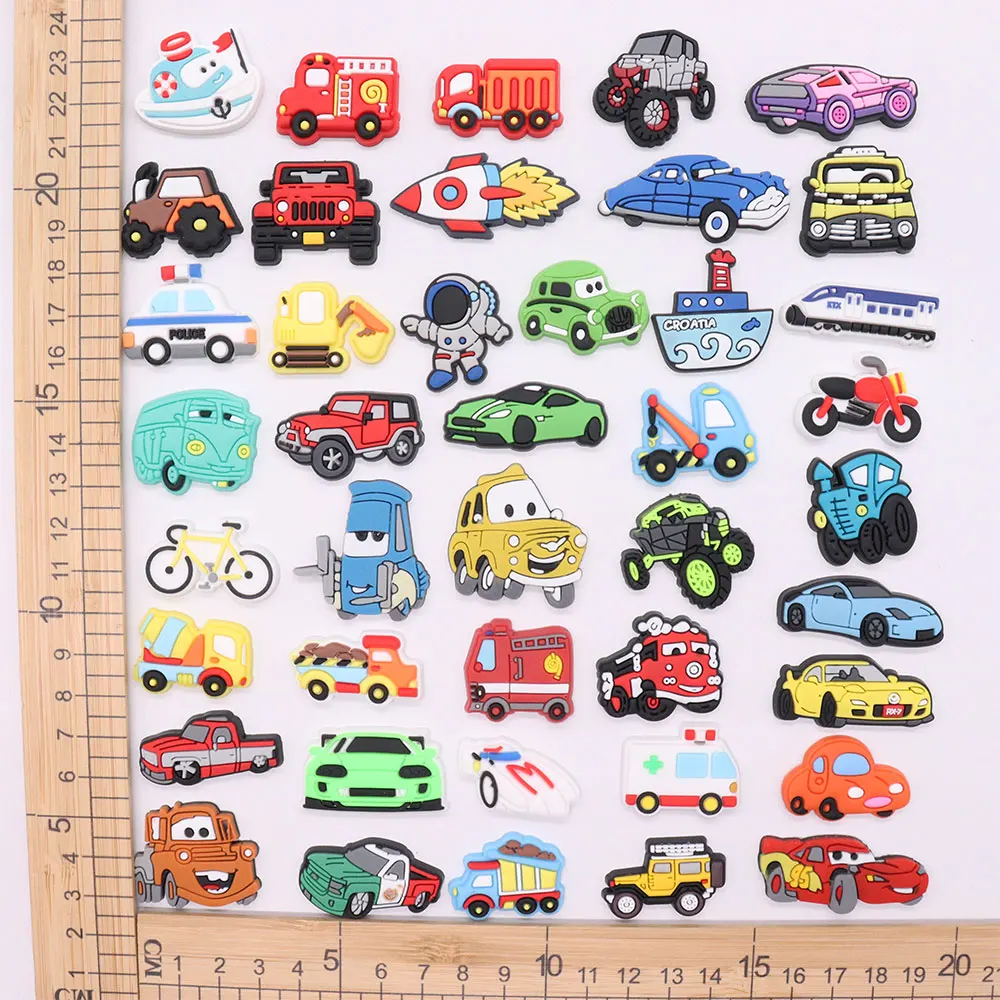 1-42 шт. Miniso Disney тачки ракета Корабль кран скорая помощь экскаватор астронавт ПВХ