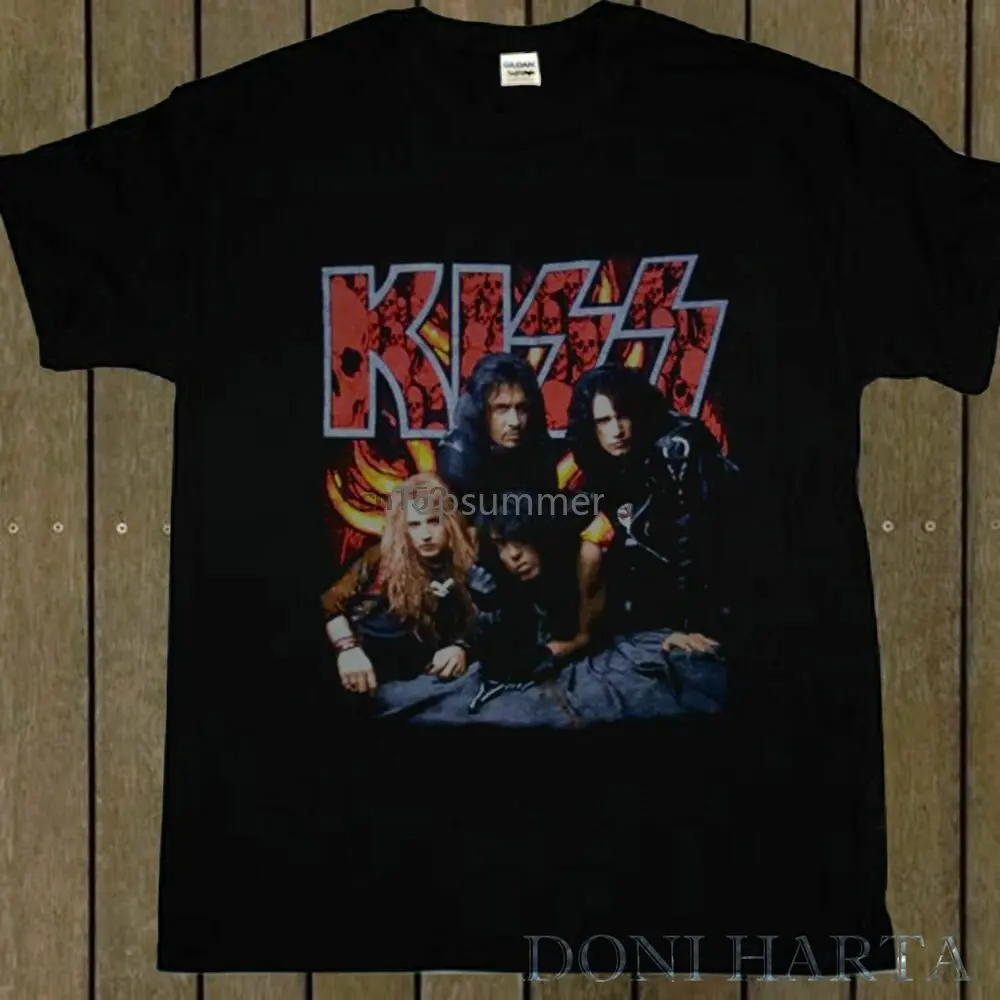 

New Vintage 1992 Kiss Revenge T-Shirt Usa Size S - 3Xl Top !! Limited Edition