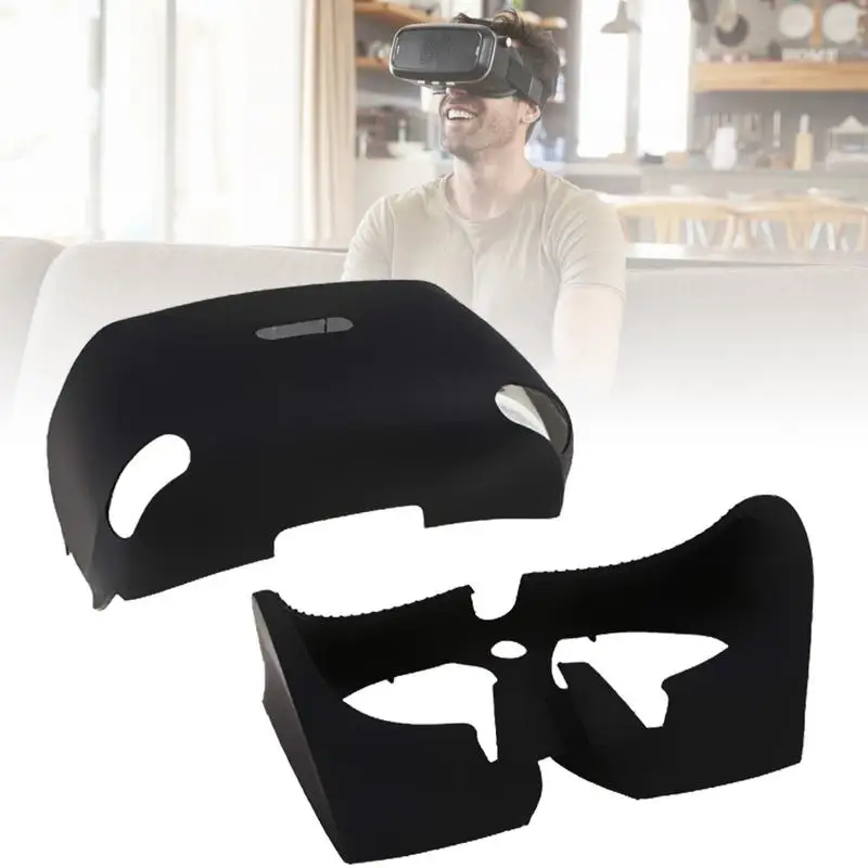 

100 топливная инъекция PSVR маска для внутренних глаз наружная маска для глаз силиконовый рукав PS VR светильник защитный чехол