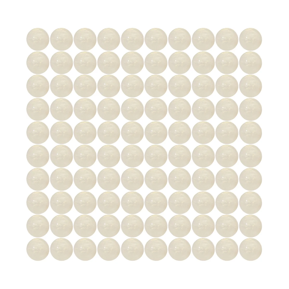 

Resin Round Beads Beaded Bead Kit Necklace Accessories Bead Handmade Set DIY Material for Making Jewelry Beige