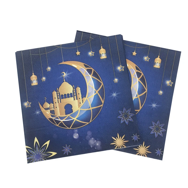 

Одноразовые бумажные салфетки JQSYRISE для праздника Рамадан