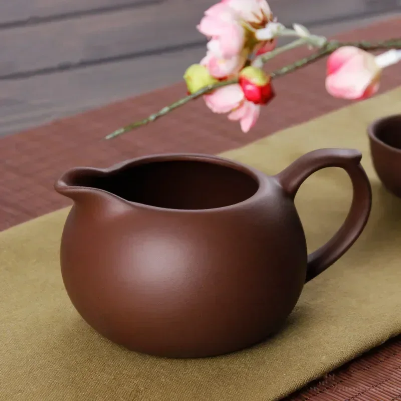 Ручная чашка из фиолетовой глины JINGDE TEA SET 340 мл