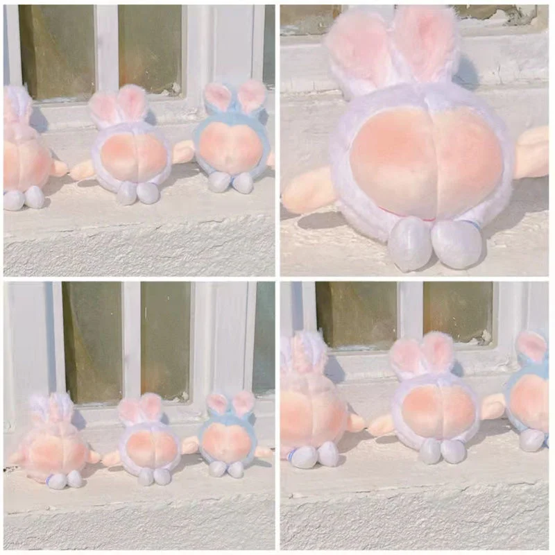 

Симпатичная плюшевая игрушка в виде кролика с ушками Ins, 14 см