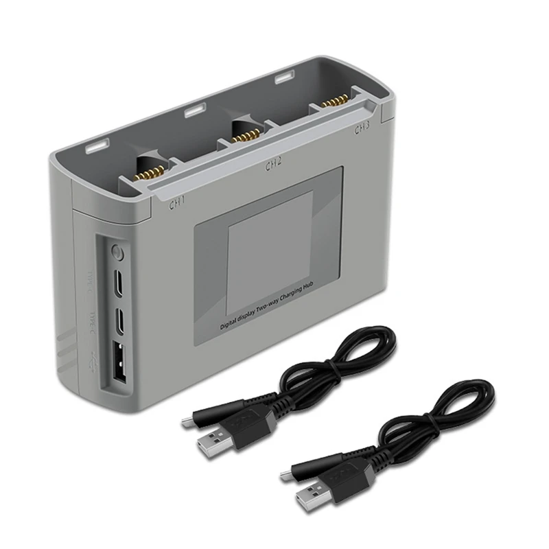 

Аккумуляторы для дрона, цветной экран, цифровой дисплей, двухсторонний зарядный концентратор, зарядное устройство USB для DJI Mini SE, аксессуары