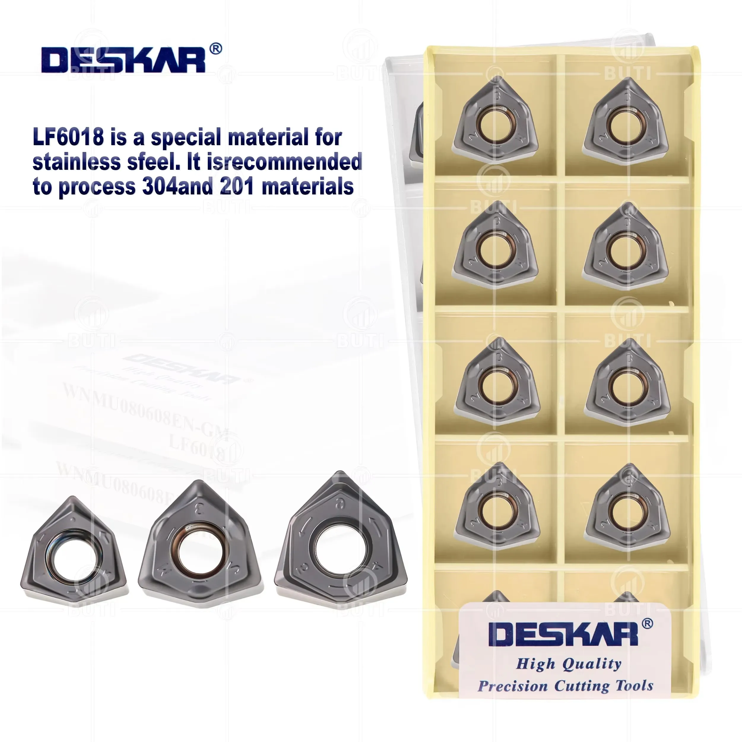 

DESKAR токарные пластины WNMU для станков с ЧПУ