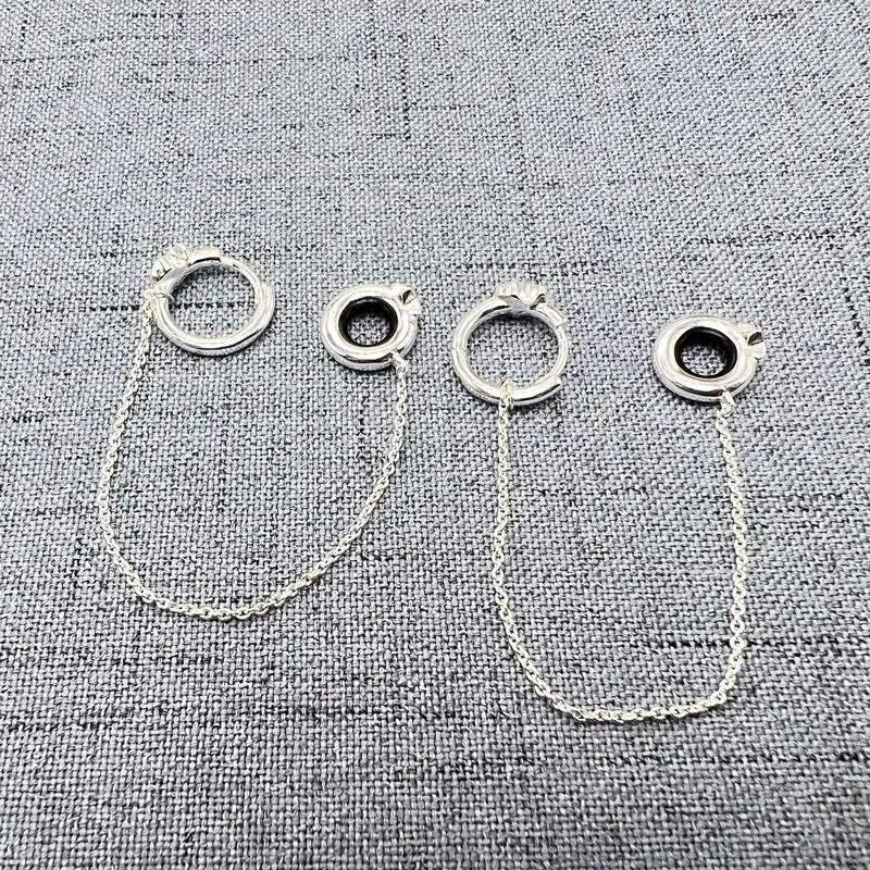 

Women's Ear Clips, Spanish Bear Jewelry Earrings, 925 Silver Gift, Free Shipping, Couples, Advanced Sense, Trendy Personality