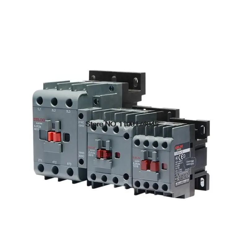 CJX2s-1210 AC Контактор DELIXI 12A 3-полюсное напряжение катушки 24 в 36 в 110 В 220 В 380 В 50/60 Гц