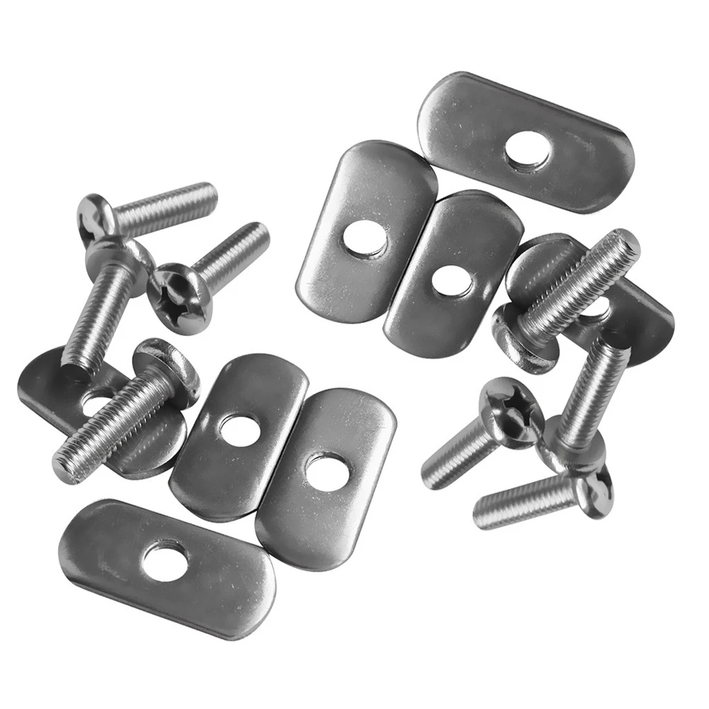 

8Pcs Kayak Rails Screws Bolts Hardware Parts For Kayak Canoe Boat Kayak Accessories Stainless Steel Bolts For Your Kayak