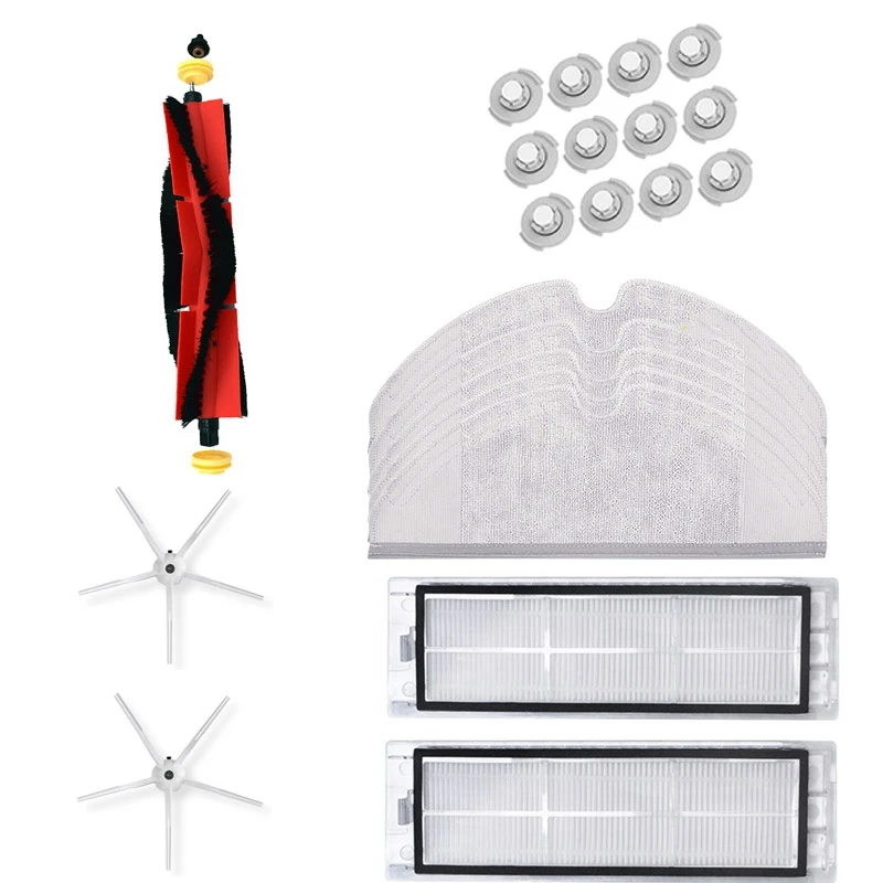 

EAS-For Xiaomi Roborock S6 Maxv S5 Max S50 S55 Accessories Robot Vacuum Cleaner Mop Pro Hepa Filter Brush Spare Parts