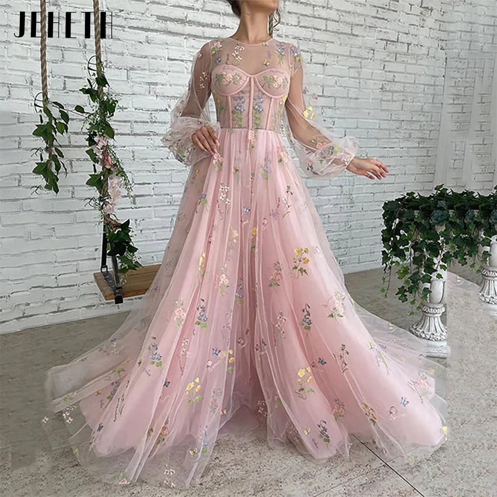 JEHETH вышитые кружева тюль пасторальный