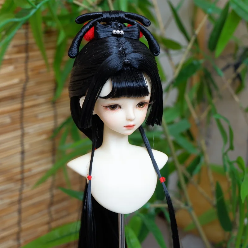 1/6 1/4 1/3 BJD искусственные волосы винтажные длинные волшебный парик для YOSD MSD SD13