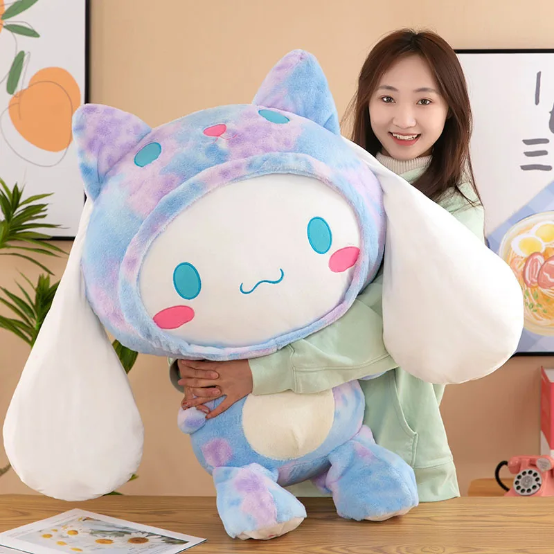 

Новый стиль Sanrio Kawaii Cinnamoroll Собака Плюшевые игрушки Подушка Мягкие животные комфортные мягкие куклы Детский подарок на день рождения Мультяшные аниме игрушки
