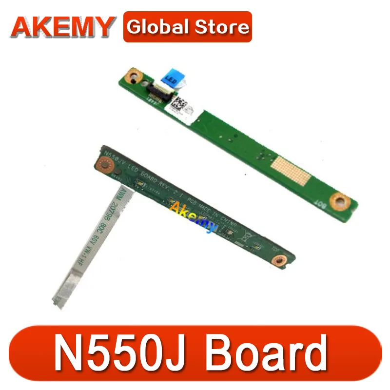 

AK FOR ASUS N550 N550JV LED Board with cable test well