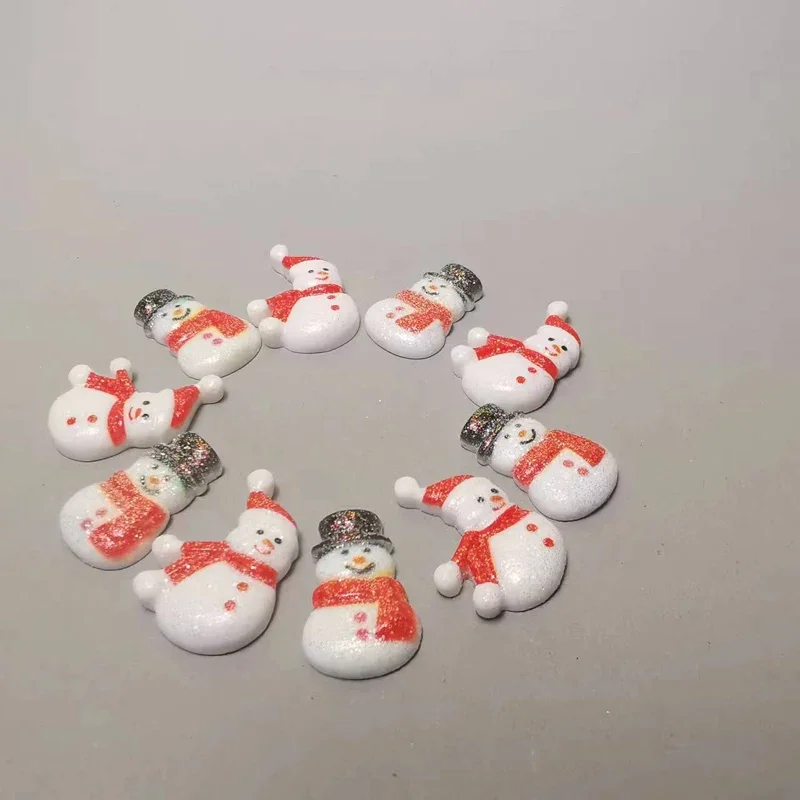 10 шт. миниатюрные украшения Снежный человек