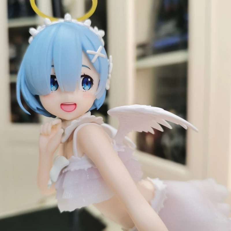 Фото Оригинальная коллекционная модель Taito Re:Zero - Жизнь в другом мире с нуля, Рем, 23 см, коллекционные игрушки, ценные фигурки, подарок, в наличии №2