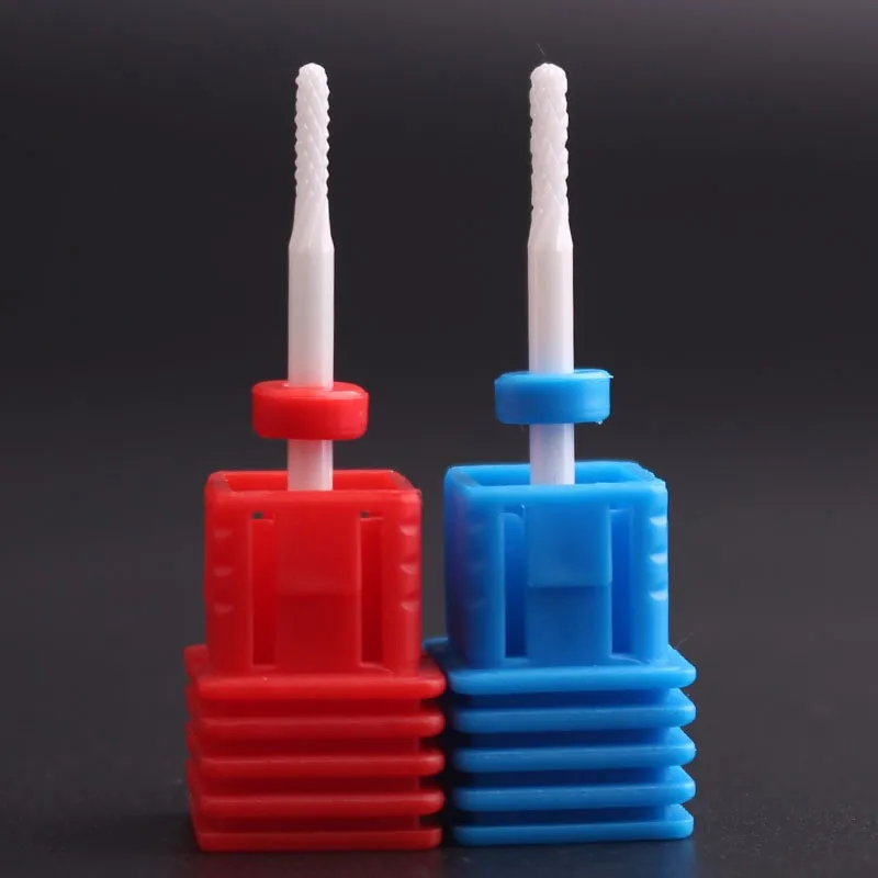 2 шт. керамические насадки для маникюра и педикюра