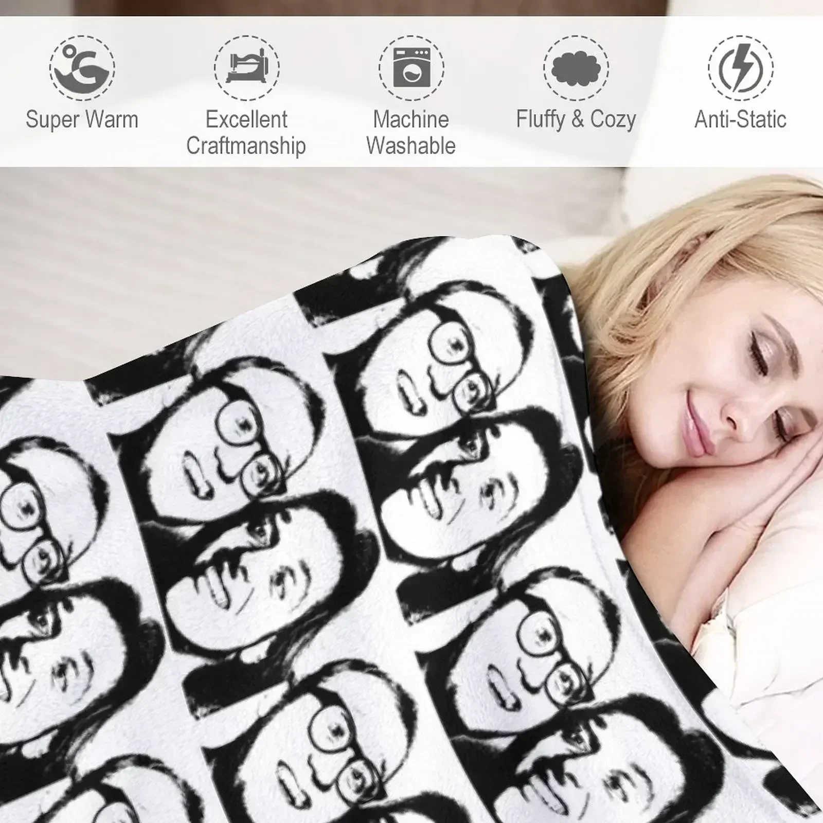 Одеяло Rik mayall and Ade edmondson фланелевая ткань мягкие клетчатые роскошные дизайнерские