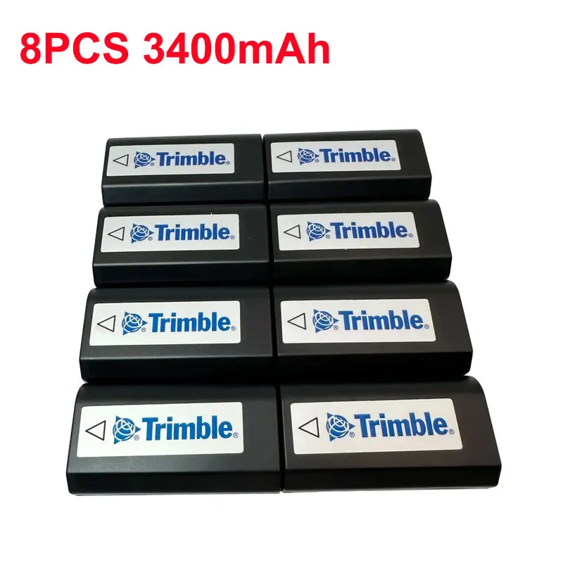 10 шт., 8 шт., 3400 мАч, 7,4 В, аккумулятор для Trimble 54344, GPS, аккумулятор 5700 5800 MT1000 R7 R8, геодезические инструменты