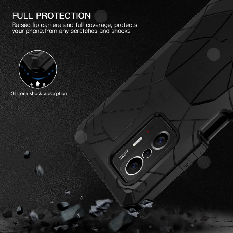 Алюминиевый металлический чехол для Xiaomi 11T Pro 10T Lite Poco X3 NFC Redmi Note 10 противоударный