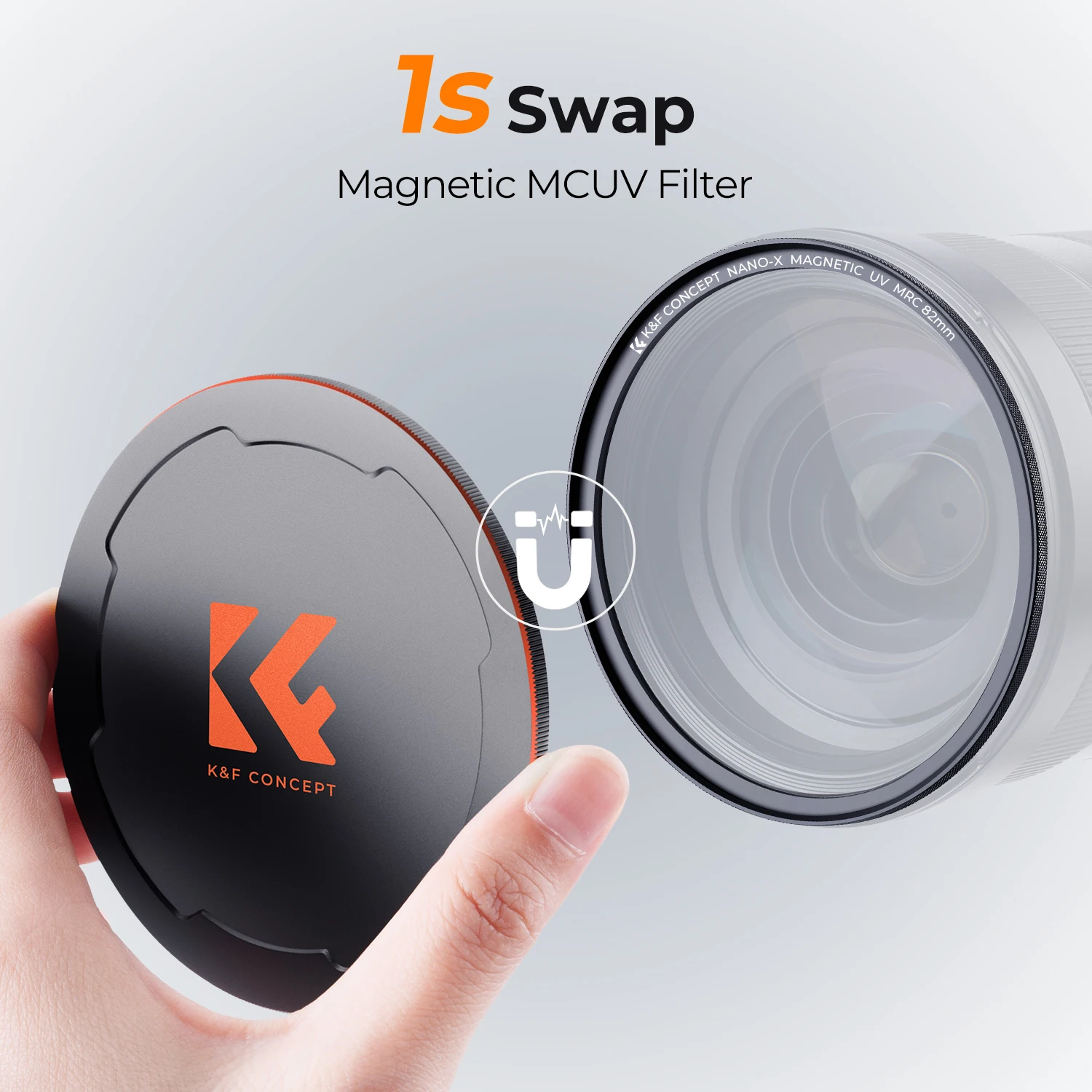 Магнитный фильтр K & F Concept 49 мм-82 мм MCUV