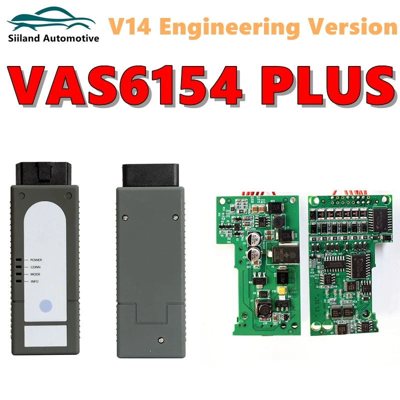 

Инженерная версия V14 VAS6154 PLUS V7.2.1, инструмент для диагностики автомобиля 6154 для Volkswagen/Audi/Skoda/Seat/Lamborghini