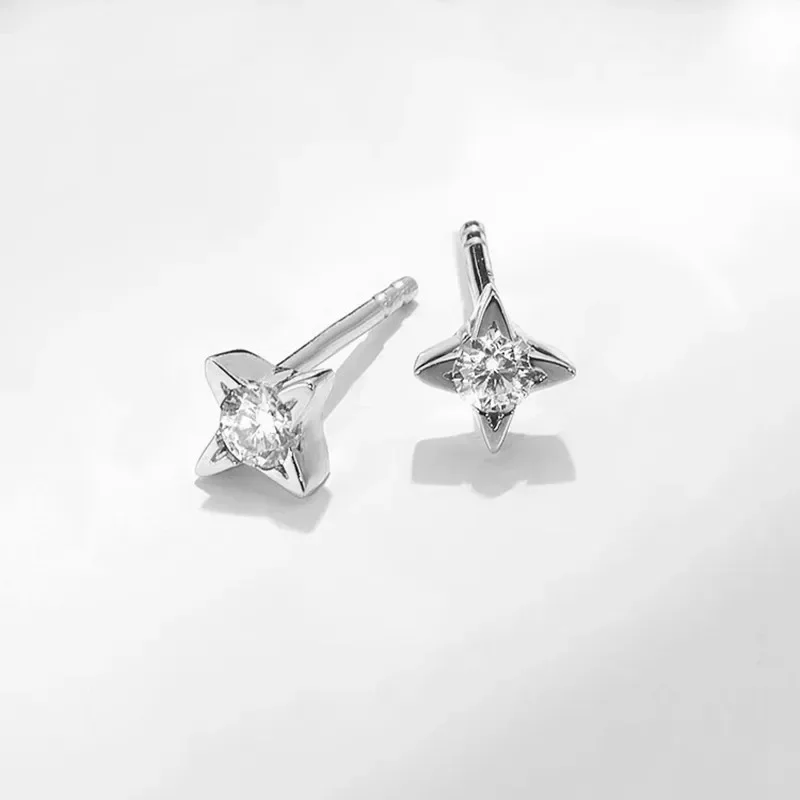 HELON Стерлинговое Серебро 925 пробы цвет белое золото лабораторные выросшие