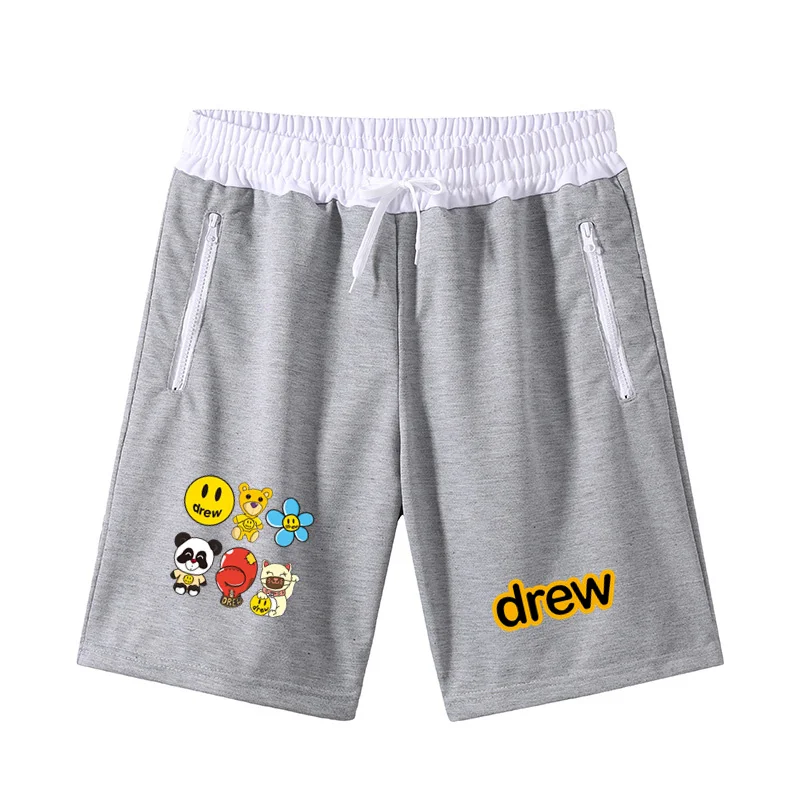 

Drew Brand Summer Men Mesh Gym Bodybuilding Casual Loose Shorts Joggers outdoors fitness beach Short Pants Male Sweatpant