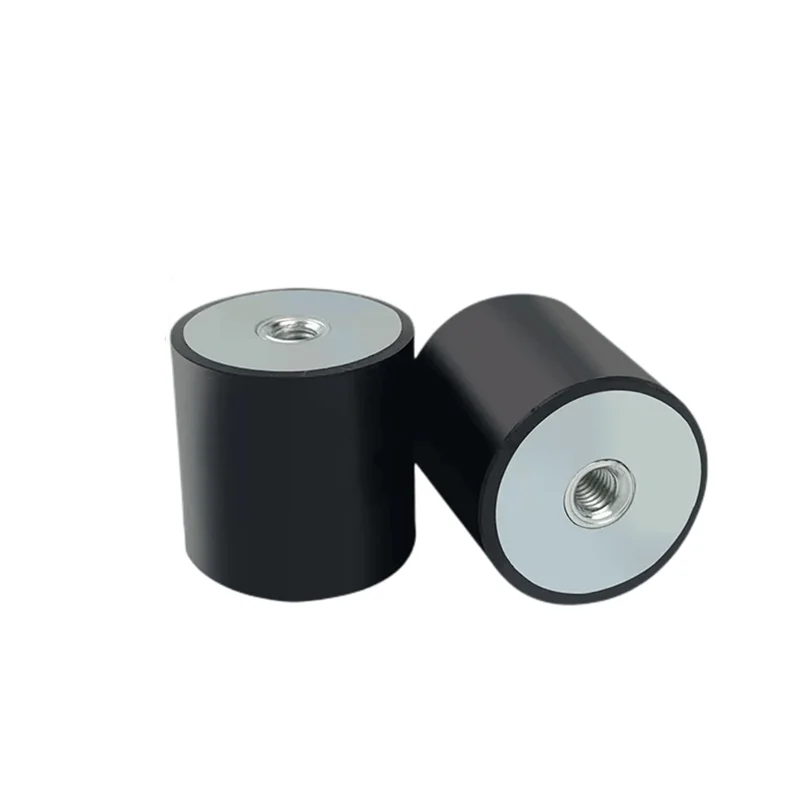 Резиновые крепления типа M3/M4/M5/M6 DD, виброизолятор с внутренней резьбой, заменяет антивибрационный коврик, плоский бесшумный блок, базовый блок, 2 шт.